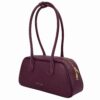 Geantă din piele naturală bordo – AMANTEA Geantă din piele naturală bordo – AMANTEA
