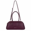 Geantă din piele naturală bordo – AMANTEA Geantă din piele naturală bordo – AMANTEA