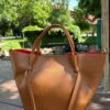 Geantă din piele naturală maro – ORLENA Geantă din piele naturală maro – ORLENA