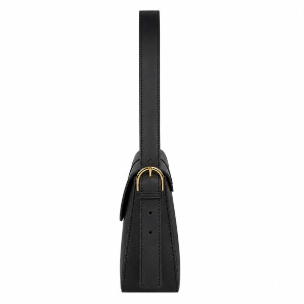 Geantă din piele naturală neagra- LUCENZIA