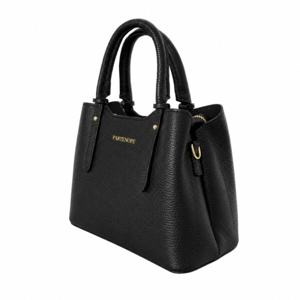 Gentuță din piele naturală neagra – MORENTIA Gentuță din piele naturală neagra – MORENTIA